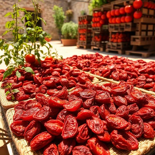 Çukurova Ev Yapımı Domates Kurusu: Geleneksel Gün Kurusu ile Yoğun Lezzet ve Doğallık